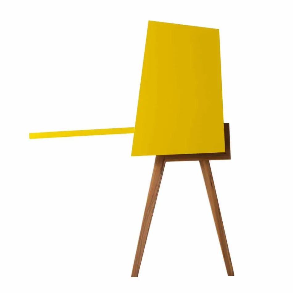 Design mehrschichtiger Holzschreibtisch Grilli Hemingway aus Italien Viadurini