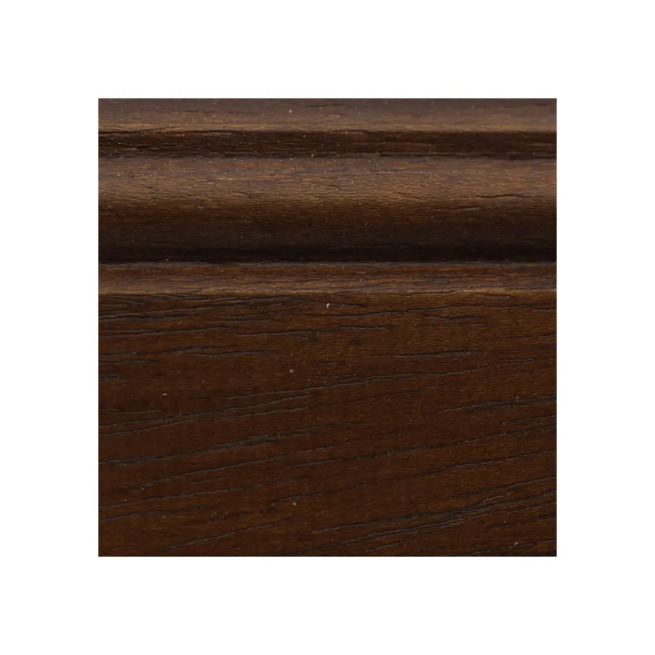 Schreibtisch mit 5 Schubladen aus Massivholz, hergestellt in Italien – Fontus Viadurini