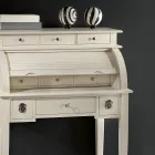 Schreibtisch mit 6 Außenschubladen, 3 Innenschubladen und 1 Fach, hergestellt in Italien – Marte Viadurini