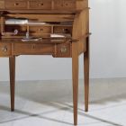 Schreibtisch mit 6 Außenschubladen, 3 Innenschubladen und 1 Fach, hergestellt in Italien – Marte Viadurini