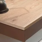 Wandtisch aus Melamin und Metall mit Schublade Made in Italy - Silicon Viadurini