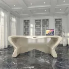 Moderner Design-Schreibtisch, hergestellt in Italien, Popoli Viadurini