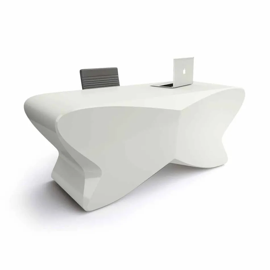Moderner Design-Schreibtisch, hergestellt in Italien, Popoli Viadurini