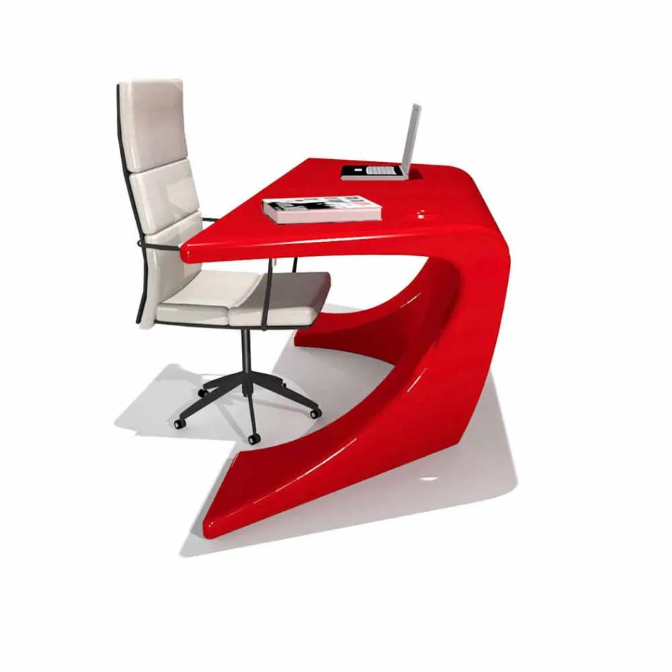 Moderner Büroschreibtisch aus Italien, Cerami Viadurini