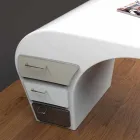Moderner Büroschreibtisch, hergestellt in Italien von Miglianico  Viadurini