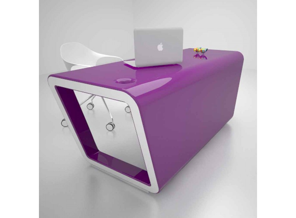 Design Schreibtisch in Adamantx® Ego Made in Italy Viadurini