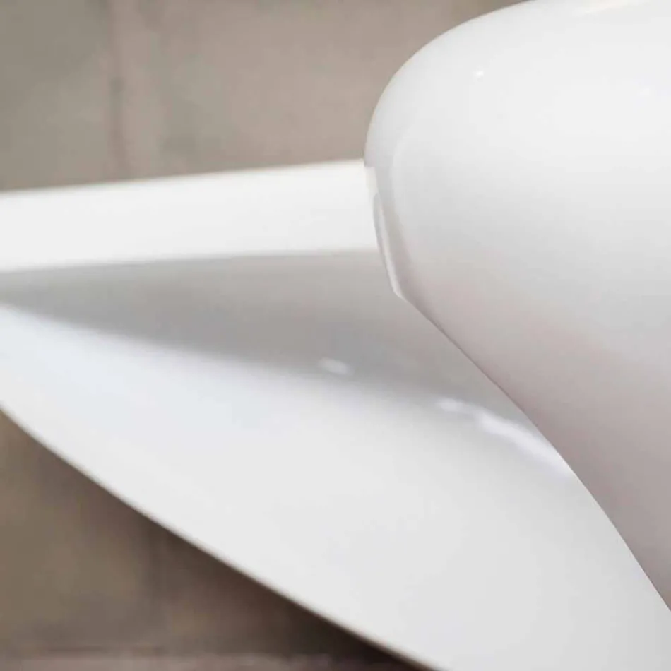 Schreibtisch modernes Design Büro Boomerang in Italien Viadurini