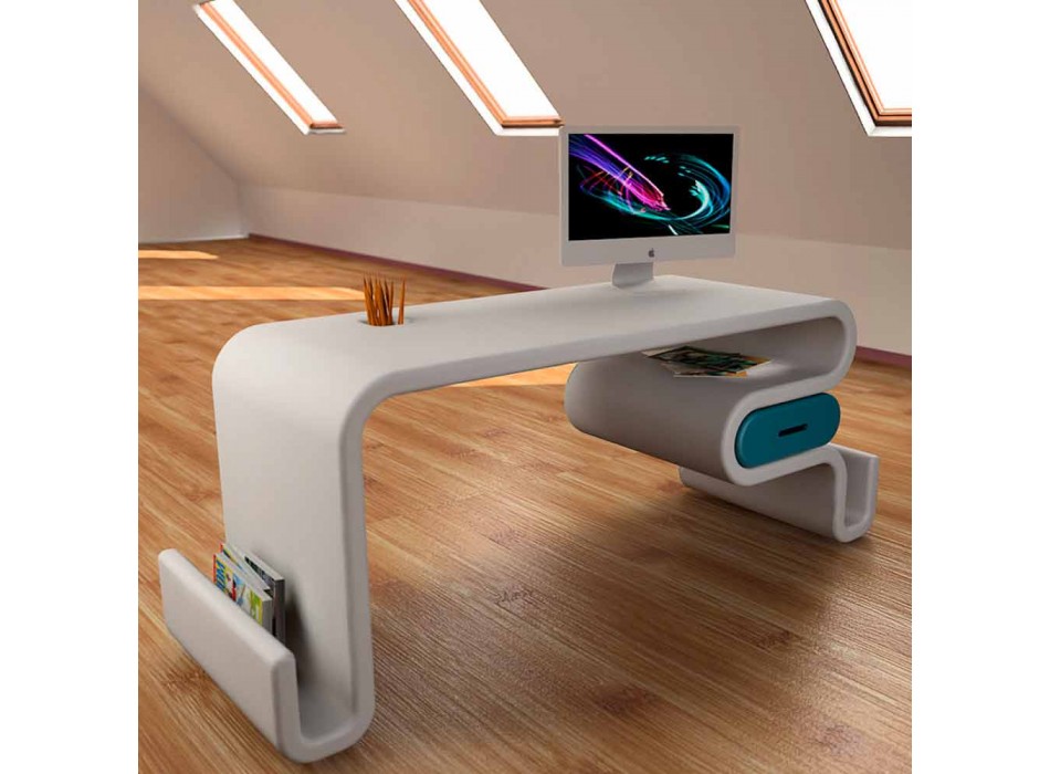 Modern Design Desk Flex Made in Italy Viadurini
