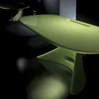 Karim Rashid Schreibtisch aus Harz - Smania Viadurini