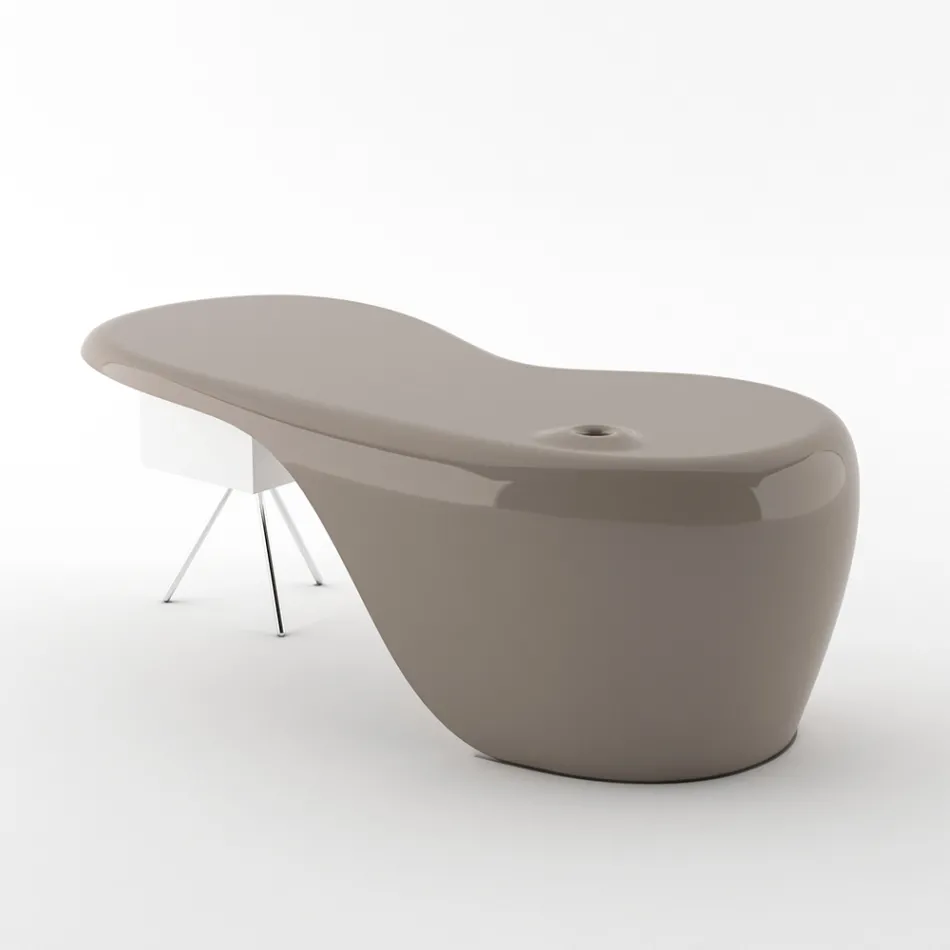 Chefschreibtisch von Karim Rashid aus Polyurethan - James Viadurini