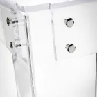 Transparenter Schreibtisch aus Plexiglas Modernes Design Made in Italy - Vichy Viadurini