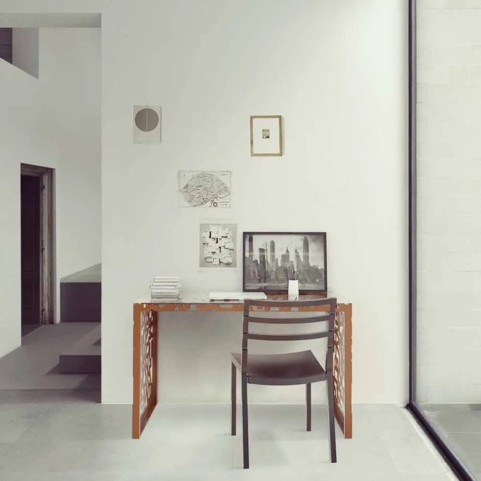 Schreibtisch Kattedra Letters &quot;Ein Wasserfall&quot; 120x65x75 Mabele Viadurini