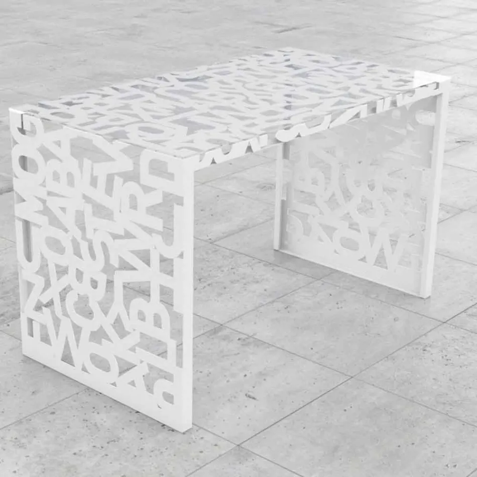 Schreibtisch Kattedra Letters &quot;Ein Wasserfall&quot; 120x65x75 Mabele Viadurini