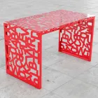 Schreibtisch Kattedra Letters "Ein Wasserfall" 160x80x75 Mabele Viadurini