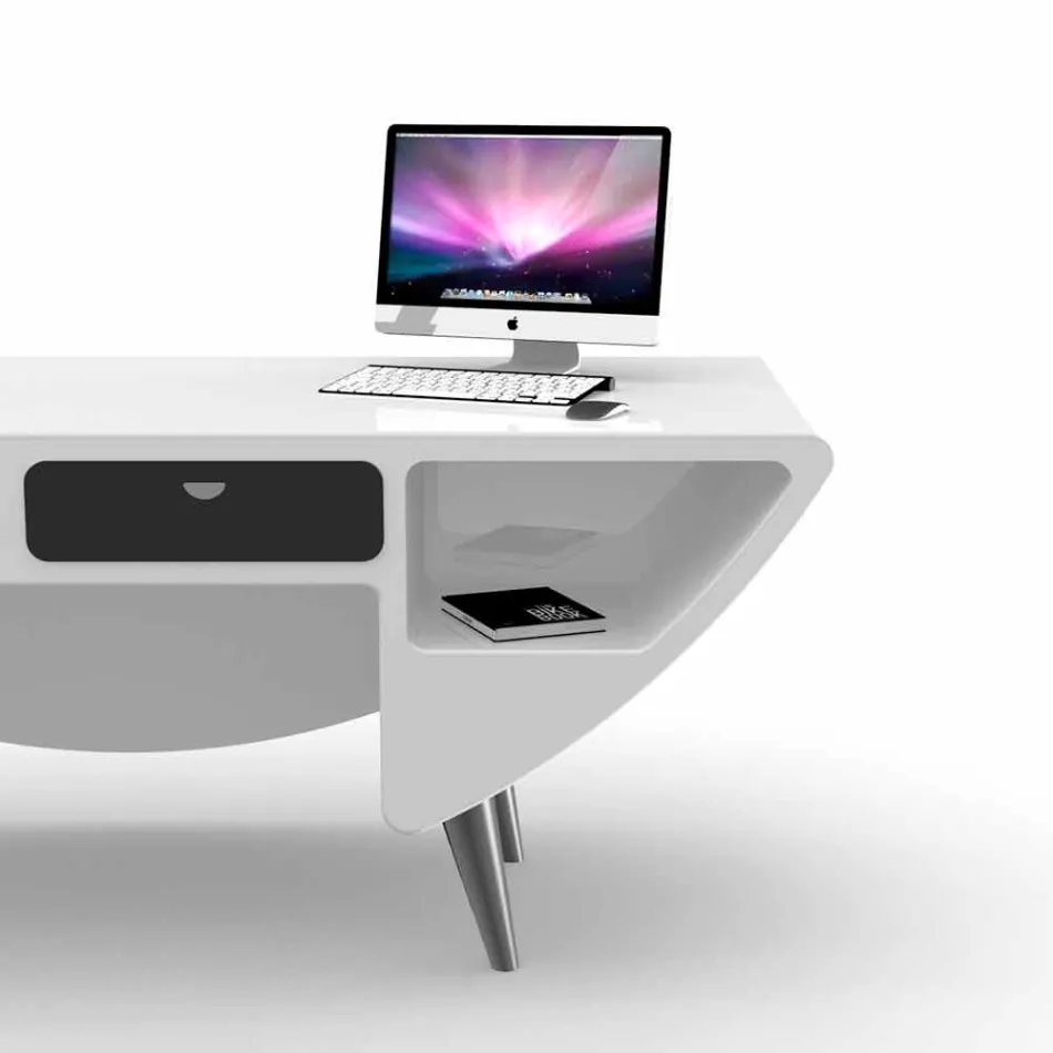 Moderner Büroschreibtisch aus Italien, Milis Viadurini