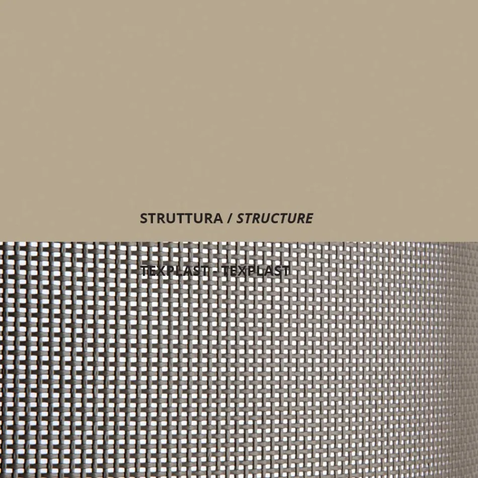 Klappbarer Gartenliegestuhl aus verzinktem Stahl Made in Italy 2 Stück - Hobbit Viadurini