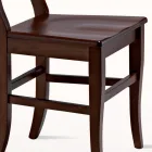 Klassischer Stuhl aus massivem Buchenholz Design Made in Italy - Claudie Viadurini