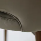 Stuhl mit vollständig gepolstertem Sitz und Rückenlehne, hergestellt in Italien – Adria Viadurini