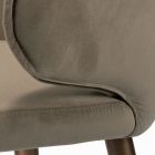 Stuhl mit vollständig gepolstertem Sitz und Rückenlehne, hergestellt in Italien – Adria Viadurini