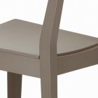 Stuhl mit Struktur aus Esche, Sitz und Rückenlehne aus Eiche – Kalabrien Viadurini