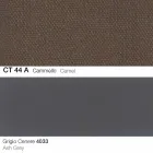 Küchenstuhl mit Armlehnen aus Stoff und Holz Made in Italy - Marchesi Viadurini