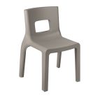 Stapelbarer Küchenstuhl aus Polyethylen Made in Italy 2 Stück - Alassio Viadurini