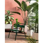 Stapelbarer Aluminiumstuhl im Freien Hergestellt in Italien, 2 Stück - Shyla Viadurini