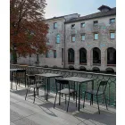 Stapelbarer Metallstuhl im Freien Hergestellt in Italien, 4 Stück - Xylia Viadurini