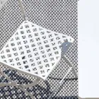 Klappbarer Outdoor-Stuhl aus verzinktem Stahl Made in Italy 2 Stück - Selvaggia Viadurini