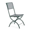 Klappbarer Outdoor-Stuhl aus verzinktem Stahl Made in Italy 2 Stück - Selvaggia