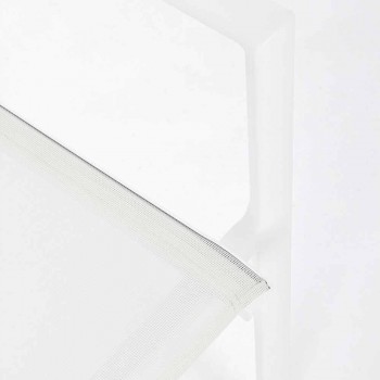 Außenstuhl aus Aluminium mit Armlehnen von Homemotion - Casper Design