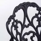 Außenstuhl aus matt lackiertem Aluminium, 2 Stück - Casiro Viadurini