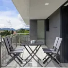 Klappbarer Außenstuhl aus Textilene und Aluminium, 4 Stück - Holly Viadurini