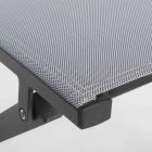 Klappbarer Außenstuhl aus Textilene und Aluminium, 4 Stück - Holly Viadurini