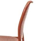 Gartenstuhl aus lackiertem Metall Made in Italy 2 Stück - Synergy Viadurini