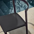 Gartenstuhl aus Textilene und Aluminiumbasis Made in Italy - Milanka Viadurini