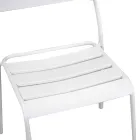 Gartenstuhl ganz aus Metall - Schleife Viadurini