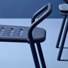 Gartenstuhl Aluminiumstruktur Made in Italy - Noss by Varaschin Viadurini