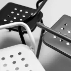 Gartenstuhl Aluminiumstruktur Made in Italy - Noss by Varaschin Viadurini