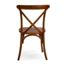 Stapelbarer Innenstuhl aus Ulmenholz - Barriera Viadurini