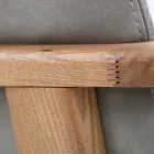 Esszimmerstuhl mit Armlehnen aus Eschenholz Made in Italy - Betsy Viadurini