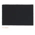 Esszimmerstuhl mit Armlehnen mit schwarzem Leder bezogen Made in Italy - Meyer Viadurini