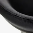 Esszimmerstuhl mit Sitz und Rückenlehne aus Samt, hergestellt in Italien – Livorno Viadurini