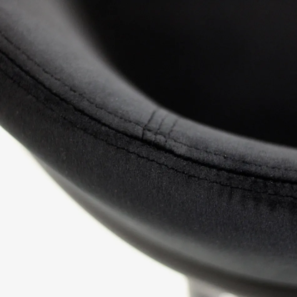 Esszimmerstuhl mit Sitz und Rückenlehne aus Samt, hergestellt in Italien – Livorno Viadurini