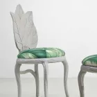 Gepolsterter Esszimmerstuhl mit modernem Design, Made in Italy, Daniel Viadurini