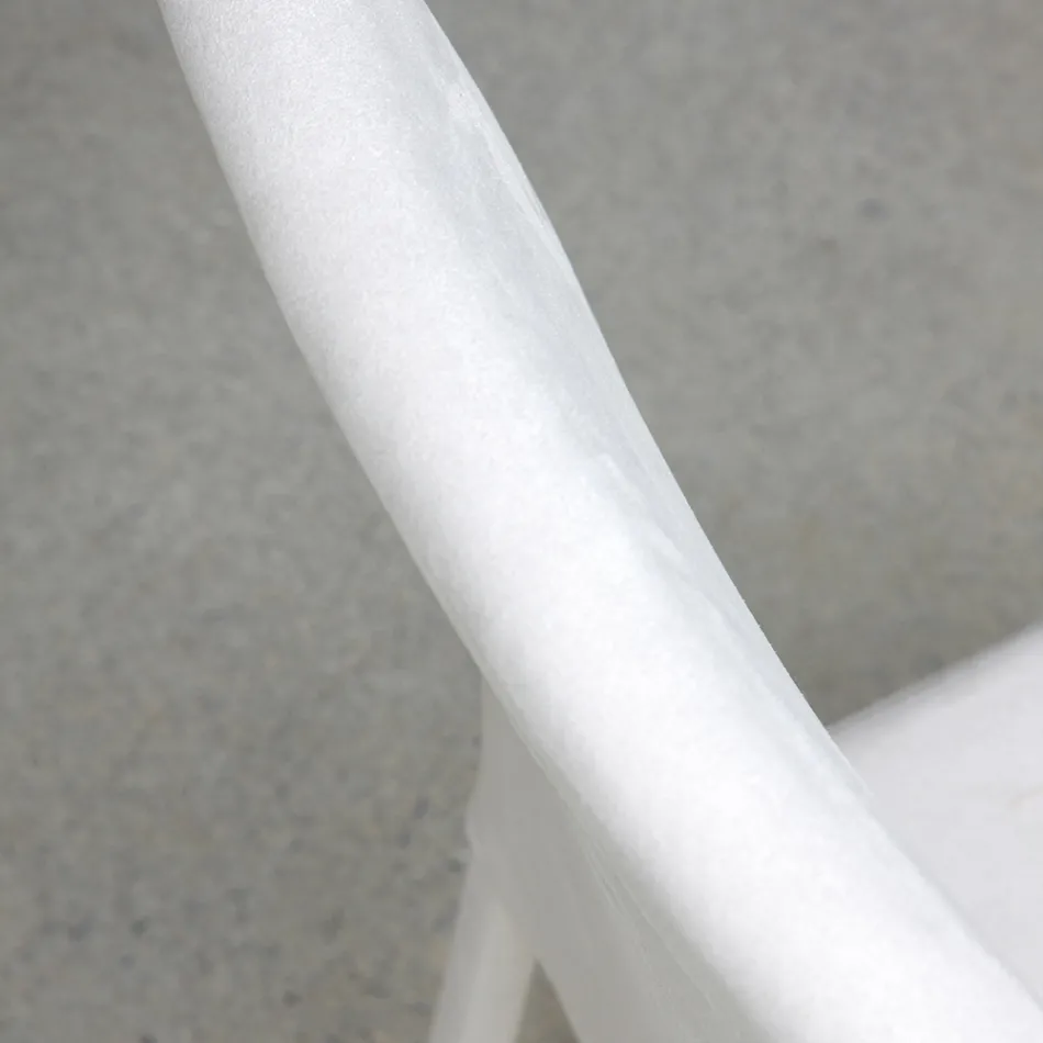 Esszimmerstuhl aus Metall mit farbigem Econabuk bezogen, 4 Stück - Anita Viadurini