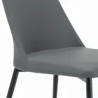 Wohnzimmerstuhl mit Beinen aus Stahl oder Holz, hergestellt in Italien – Florenz Viadurini