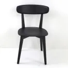 Wohnzimmerstuhl aus Eschenholz Made in Italy - Eryn Viadurini