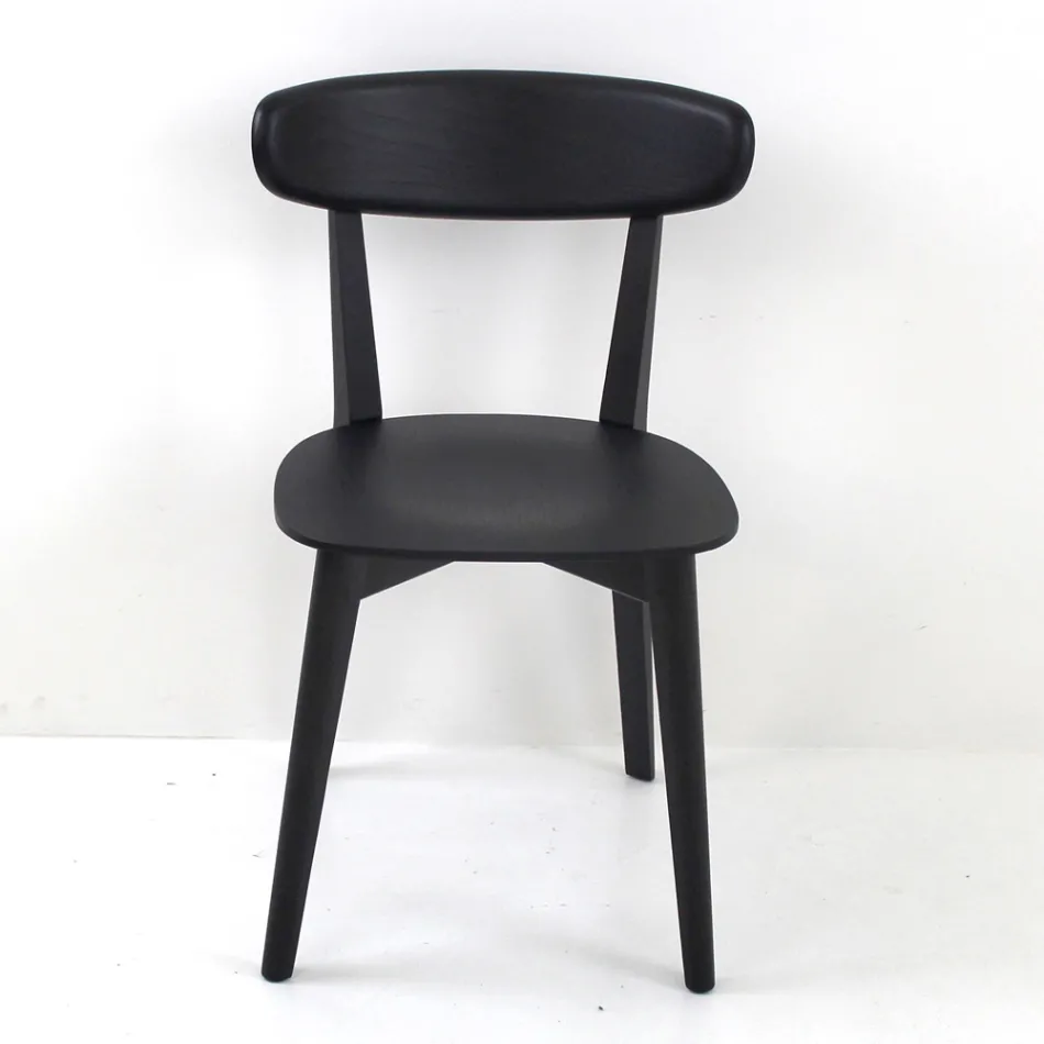 Wohnzimmerstuhl aus Eschenholz Made in Italy - Eryn Viadurini