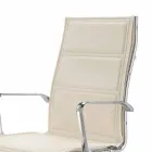 Bürostuhl mit Monocoque aus Kunstleder hergestellt in Italy Agata Viadurini